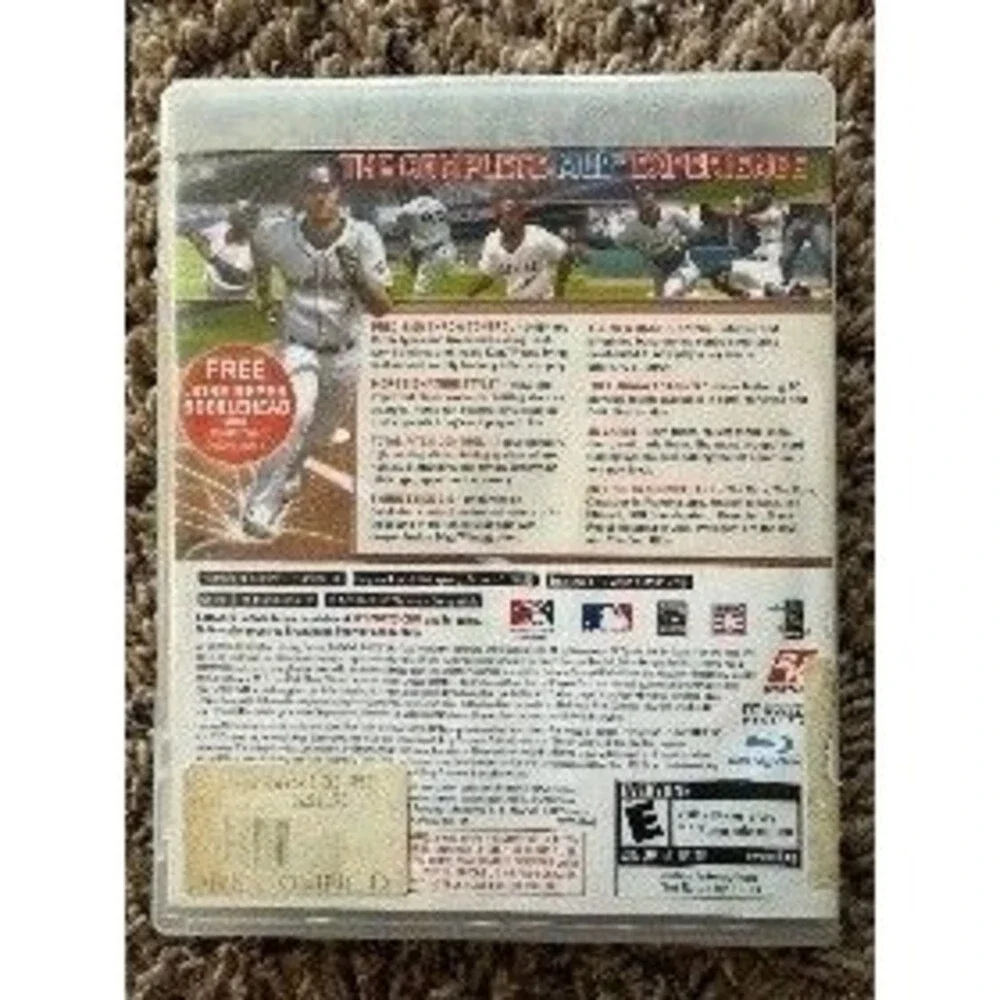 2K Sports Major League Baseball 2K8 PlayStation 3 PS3 Game MLB 2K8